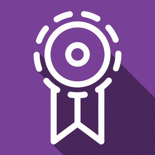 Badge, long shadow icon - Download on Iconfinder