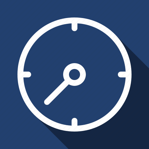 Countdown, stopwatch, timer, long shadow icon - Download on Iconfinder