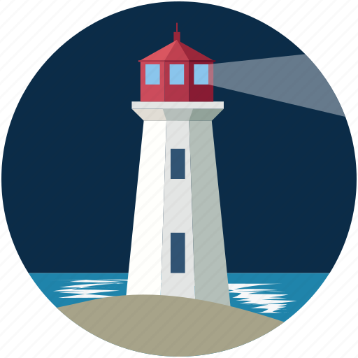 Boats, direction, house, light, lighthouse, ships icon - Download on Iconfinder