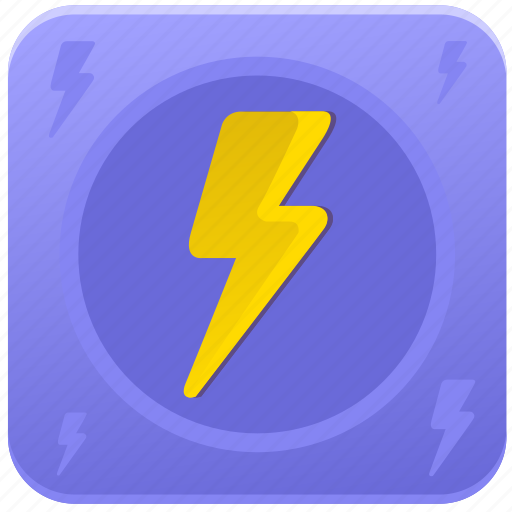 App, electric, electricity, shock icon - Download on Iconfinder
