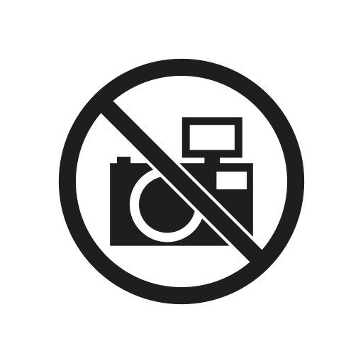 Camera, impossible, interdiction, prohibiting sign, prohibition, prohibition sign, warning icon - Free download