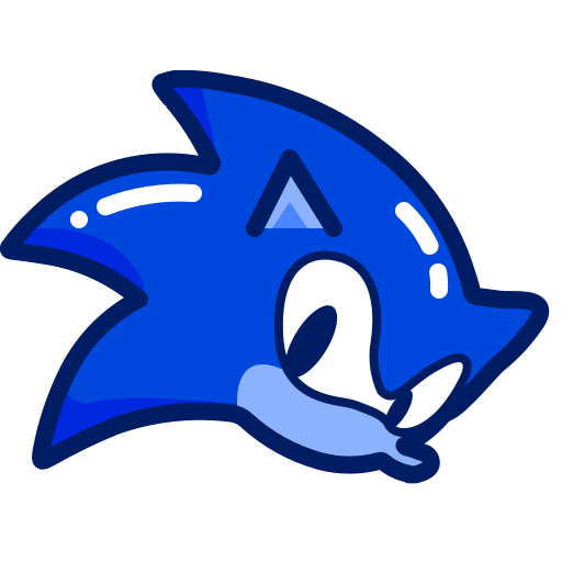 Blue, character, inkcontober, run, sonic icon - Free download