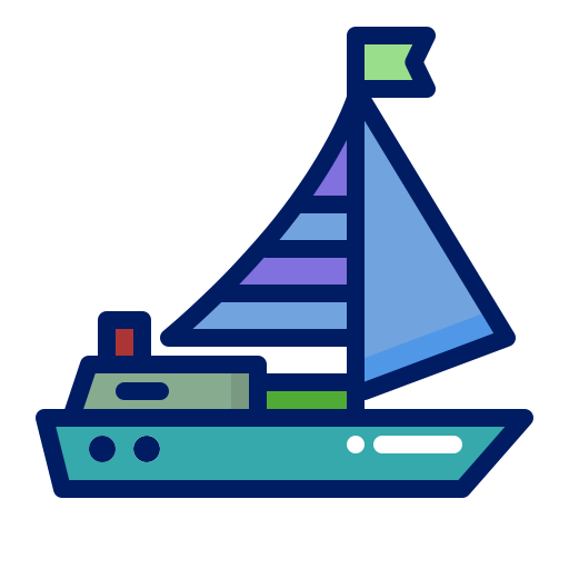 Inkcontober, sea, ship, tools, water icon - Free download