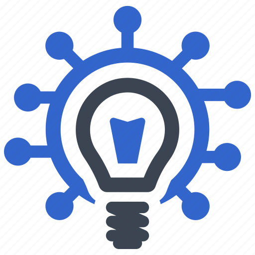 Network, link, linked, idea, innovation, invention, creativity icon - Download on Iconfinder