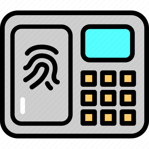 Fingerprint, machine, device icon - Download on Iconfinder