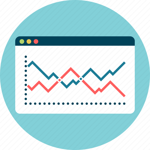Analysis, chart, line, outcome, result, statistics icon - Download on Iconfinder