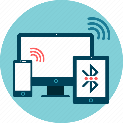Bluetooth, data, devices, share, transfer, wi-fi icon - Download on Iconfinder