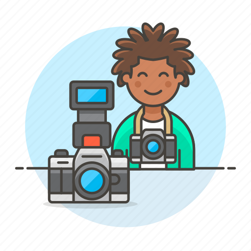 Professional, male, image, reflex, camera, dlsr, photographers icon - Download on Iconfinder