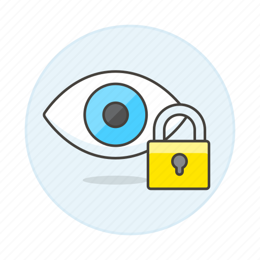 Edition, eye, image, lock, photo, picture, tool icon - Download on Iconfinder