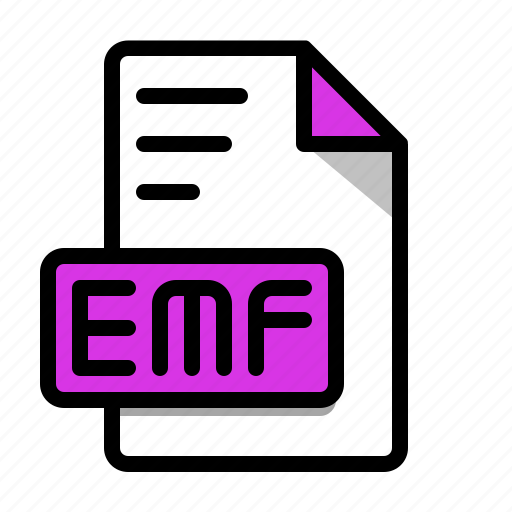 Emf, picture, file, extension, data, format, type icon - Download on Iconfinder