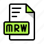 mrw, file, extension, format, data, file type, type 