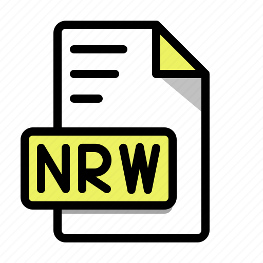 Nrw, file, extension, format, type, file type, data icon - Download on Iconfinder