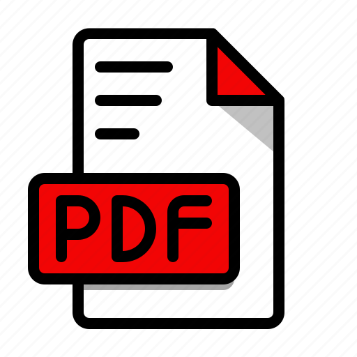 Pdf, file, extension, data, format, type, folder icon - Download on Iconfinder