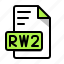 rw2, file, extension, format, type, file type, data 