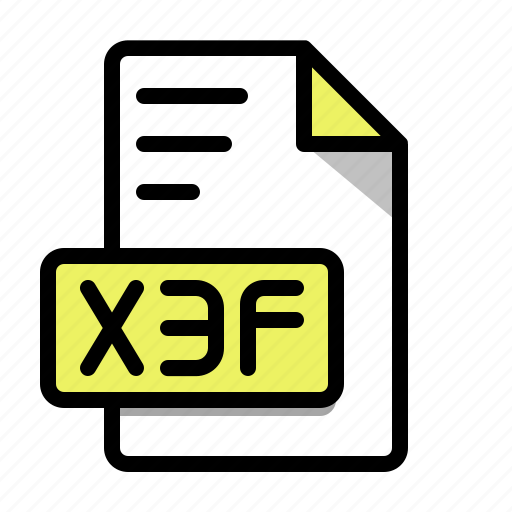 X3f, picture, file, format, data, type, folder icon - Download on Iconfinder