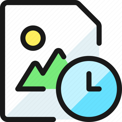 Image, file, clock icon - Download on Iconfinder