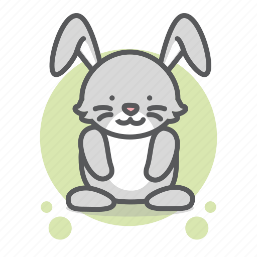 Animal, pets, and, wild, rabbit icon - Download on Iconfinder