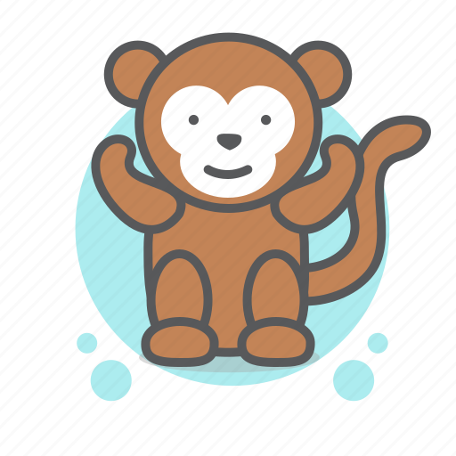Animal, pets, and, wild, monkey icon - Download on Iconfinder