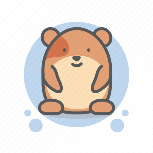 Animal, pets, and, wild, hamster icon - Download on Iconfinder