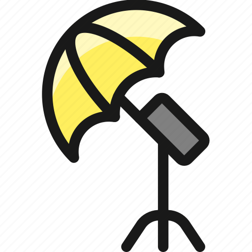 Photography, equipment, light, umbrella icon - Download on Iconfinder