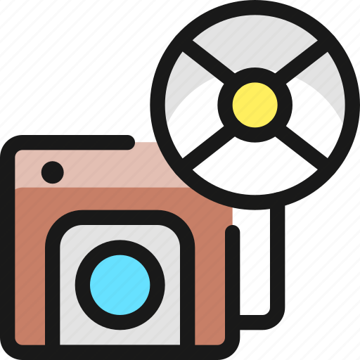 Flash, vintage, camera icon - Download on Iconfinder