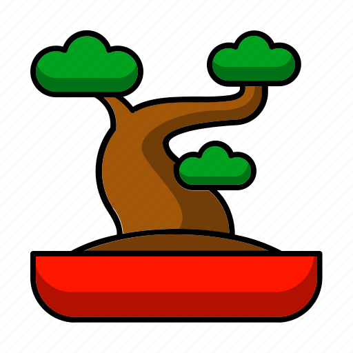 Bonsai, tree, plant, nature, environment, imlek, chinese icon - Download on Iconfinder