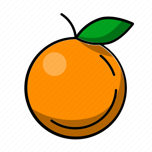 Orange, fruit, chinese, imlek icon - Download on Iconfinder