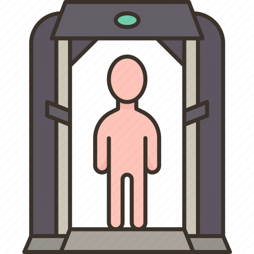 Body, scan, gate, airport, security icon - Download on Iconfinder