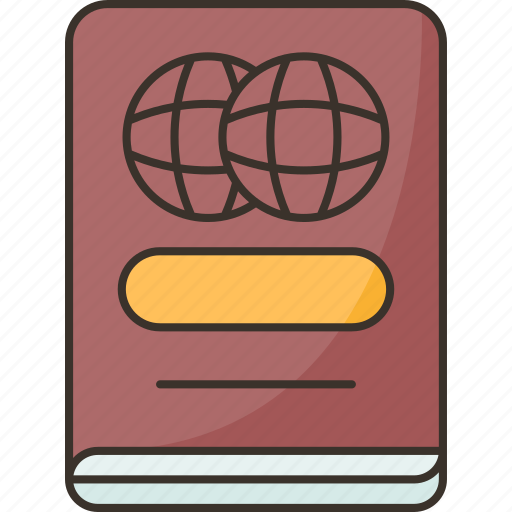 Passport, travel, citizenship, identity, document icon - Download on Iconfinder