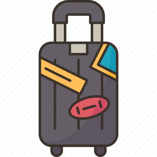 Suitcase, baggage, travel, vacation, journey icon - Download on Iconfinder
