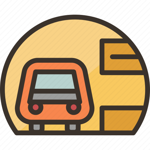 Subway, rail, underground, public, transportation icon - Download on Iconfinder
