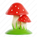mushroom, food, organic, autumn, nature, fungus, vegetarian, forest, healthy 