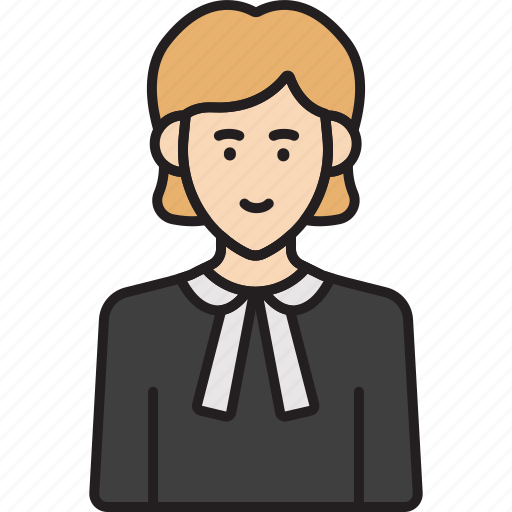 Advocate, attorney, counsel, female, law, lawyer, woman icon - Download on Iconfinder