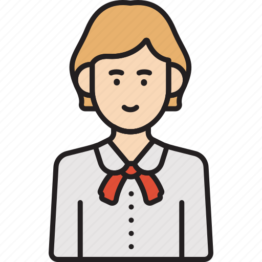Secretary, assistant, female, office, woman icon - Download on Iconfinder