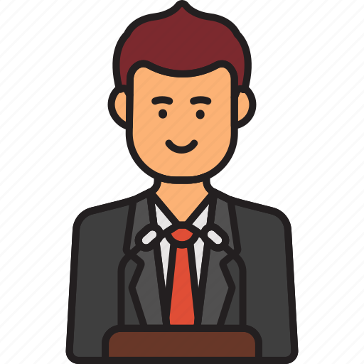 Male, politician, man, politic, professional icon - Download on Iconfinder