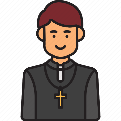 Male, priest, man, pastor, religion icon - Download on Iconfinder