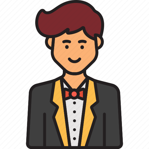 Male, receptionist, avatar, man, service icon - Download on Iconfinder