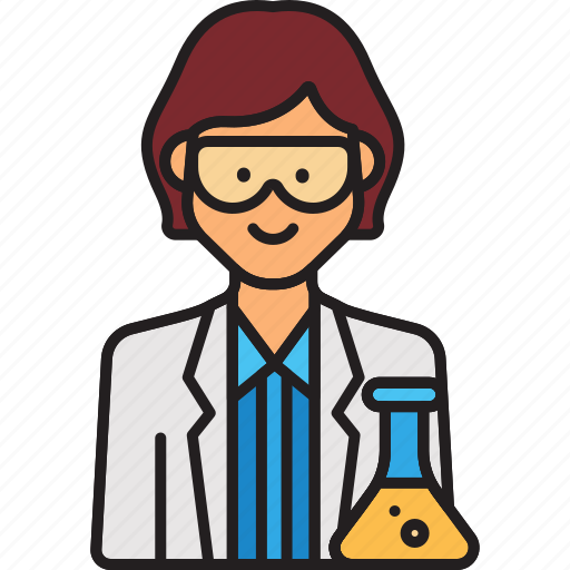 Female, scientist, doctor, lab, woman icon - Download on Iconfinder
