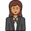 ceo, female, avatar, business, professional, woman 
