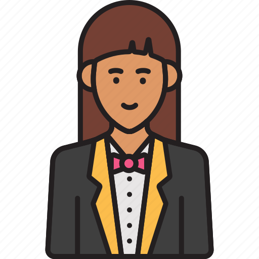 Female, receptionist, avatar, professional, service, woman icon - Download on Iconfinder