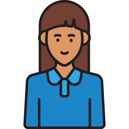 Female, staff, avatar, user, woman icon - Download on Iconfinder