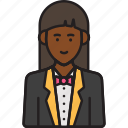 female, receptionist, avatar, professional, service, woman 