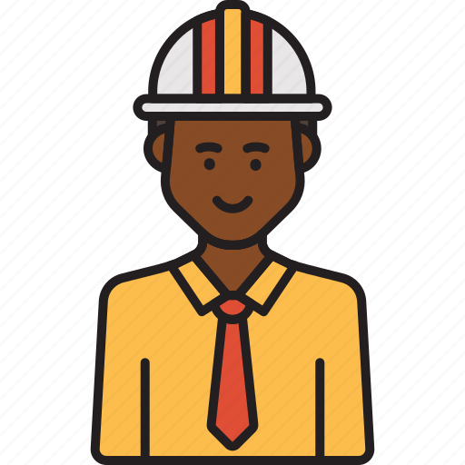 Engineer, male, construction, helmet, man, professional icon - Download on Iconfinder