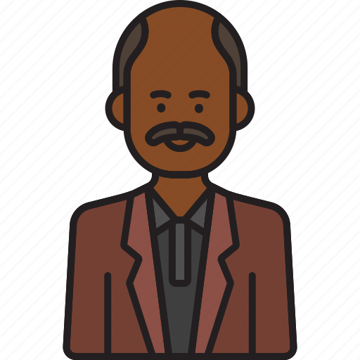 Grandfather, grandad, male, man, moustache, old icon - Download on Iconfinder