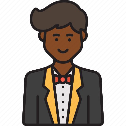 Male, receptionist, avatar, man, professional, service icon - Download on Iconfinder