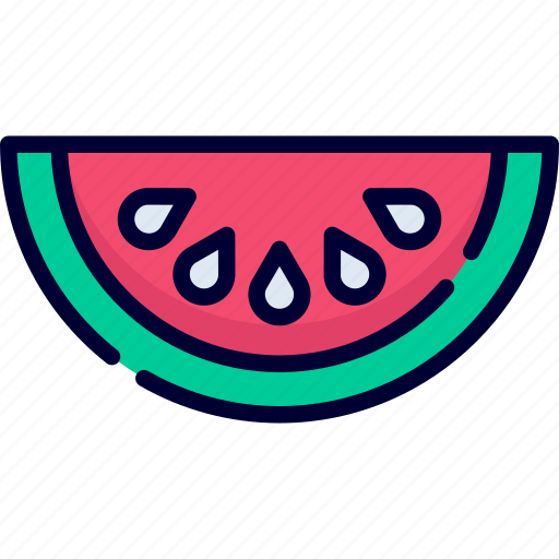 Watermelon, food, fruit, summer, independence day, usa icon - Download on Iconfinder