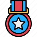 medal, achievement, reward, award