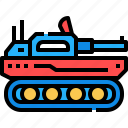 tank, army, military, cannon, vehicle