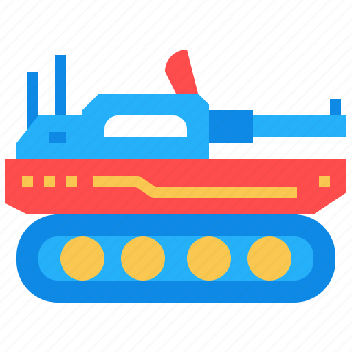 Tank, army, military, cannon, vehicle icon - Download on Iconfinder