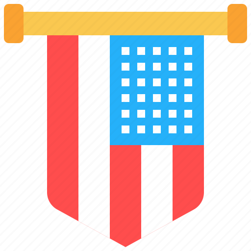 Usa, flags, nation, decoration, celebration icon - Download on Iconfinder